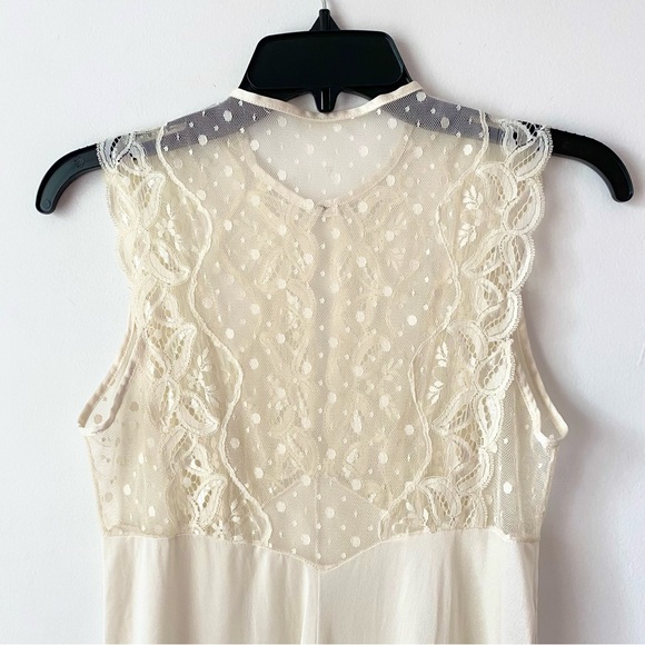 Vintage Janice Young for Vanessa Lace Nightgown Slip Dress - Picture 2 of 15
